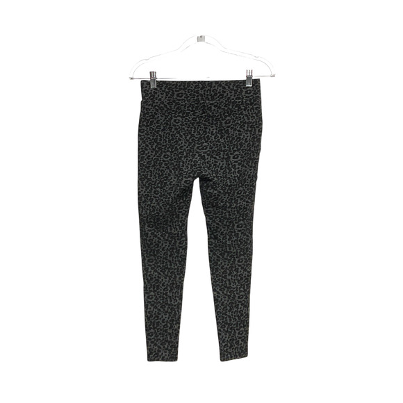 LOFT Black Petite Animal Leggings - Picture 2 of 4